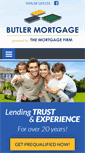 Mobile Screenshot of butlermortgage.com